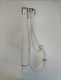 DOUBLE HAND PARTS FOR REINS, BIOTHANE MATERIAL, WHITE